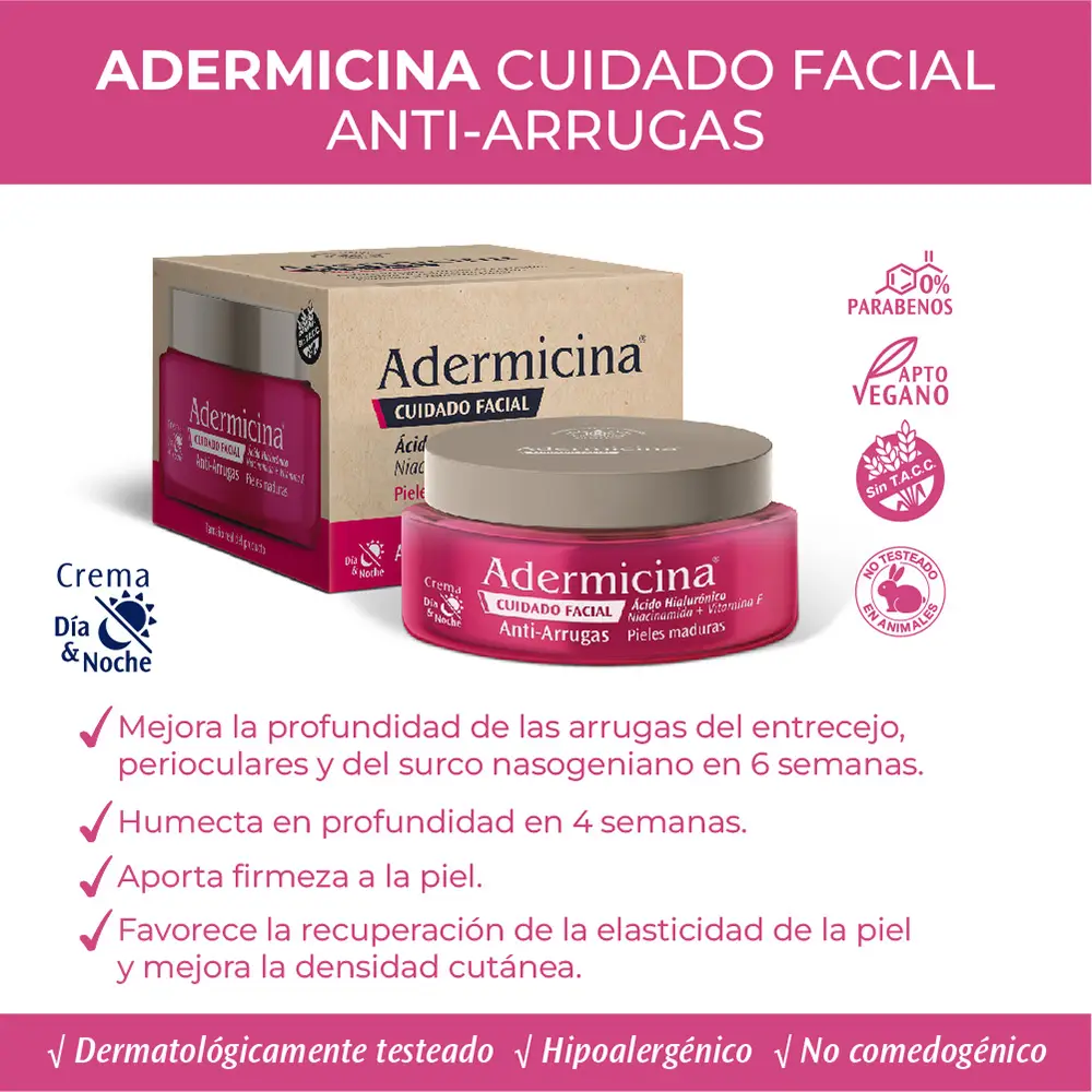 ADERMICINA FACIAL ANTIARRUGAS X90G