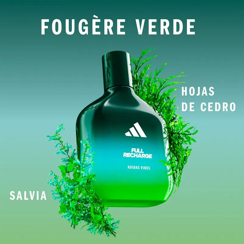ADIDAS FULL RECHARGE EDP X100 ML 