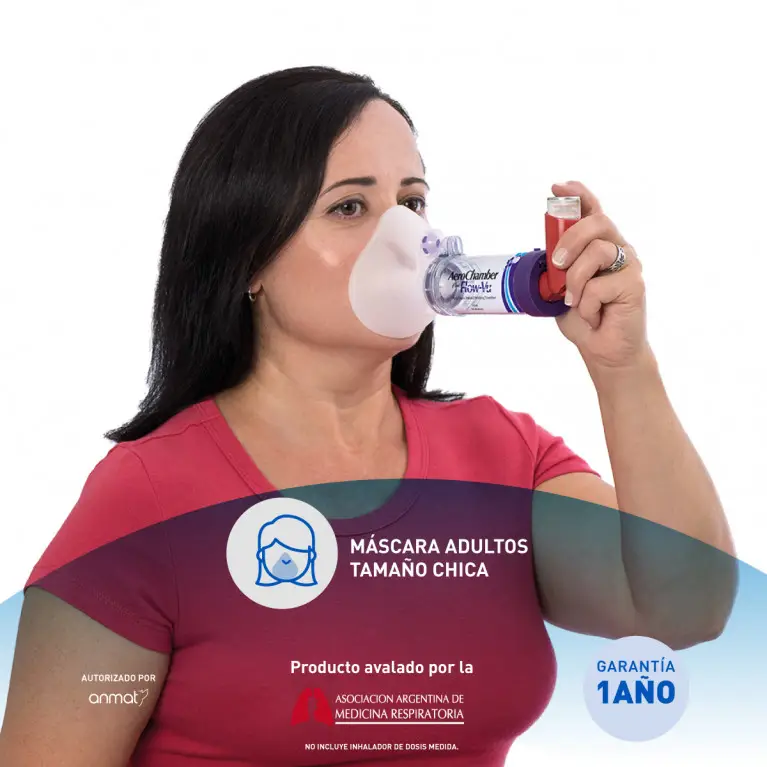 AEROCHAMBER AEROCAMARA PARA ADULTOS PLUS FLOW VU VIOLETA