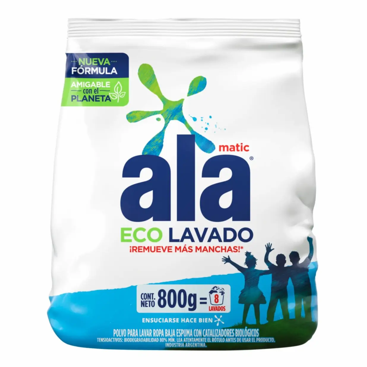 ALA MATIC X800G. ECO LAVADO 