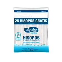 ALGABO HISOPOS X125 BOLSA 