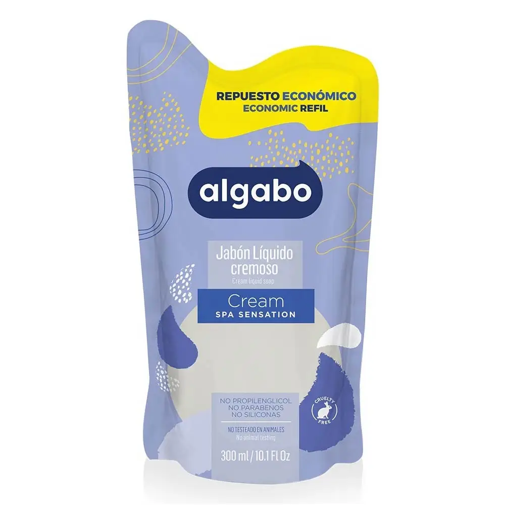 ALGABO JABÓN LÍQUIDO CREAM DOY PACK 300ML