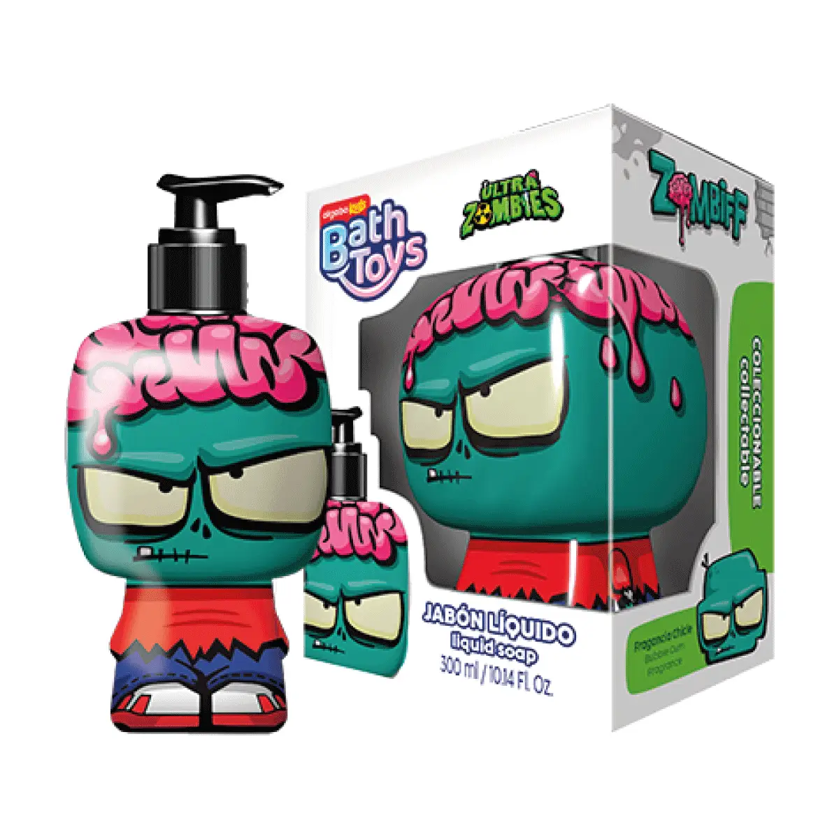 ALGABO JABON LIQUIDO ULTRA ZOMBIES X300ML 
