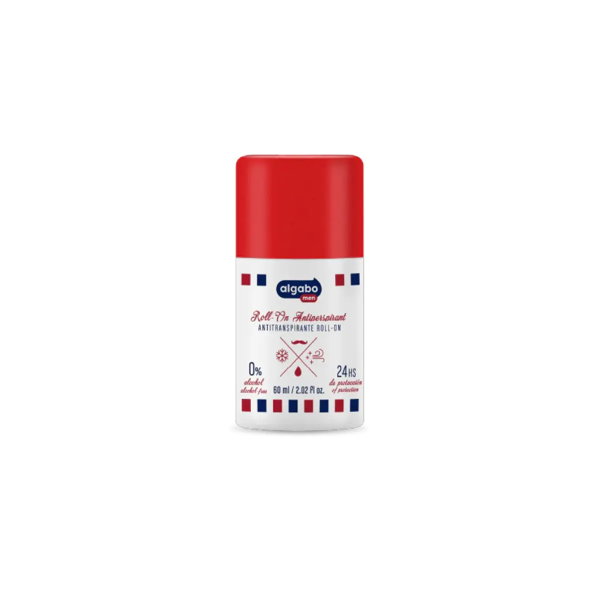 ALGABO MEN ROLLON ANTITRANSPIRANTE X60ML 