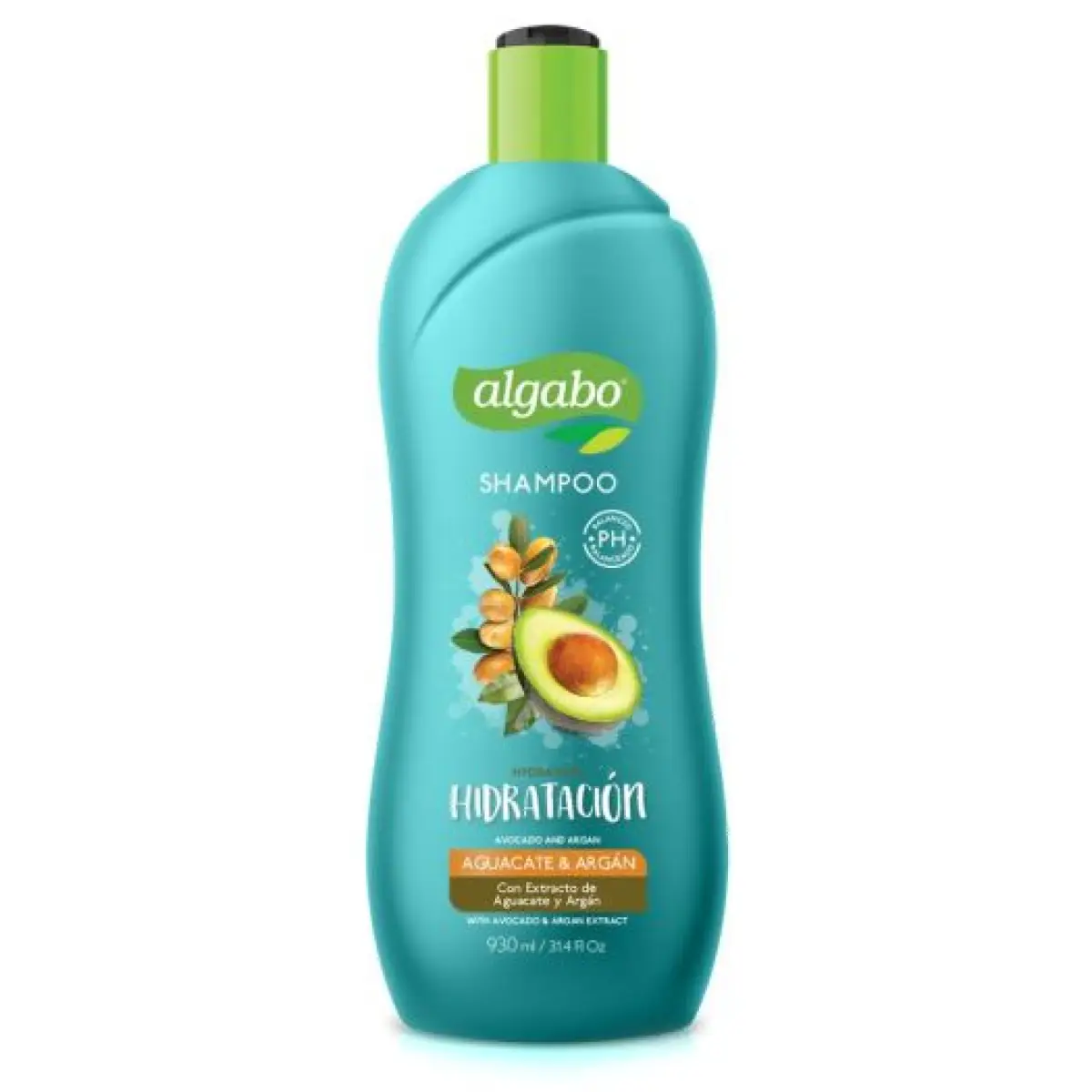 ALGABO SHAMPOO ARGAN &amp; AGUACATE X 930 ML 