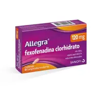 ALLEGRA ANTIALERGICO 120 MG COMPRIMIDOS X 10 UNIDADES