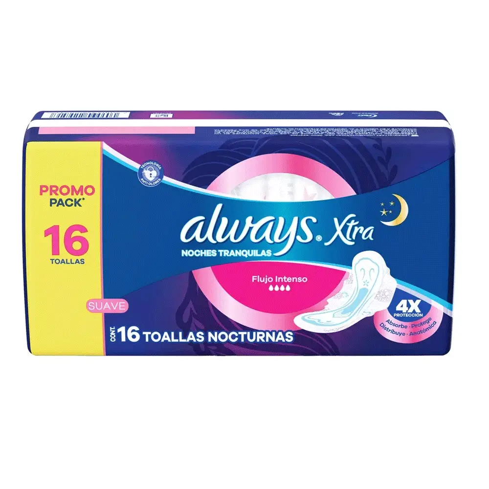ALWAYS X 16 U XTRA PROTECCION 