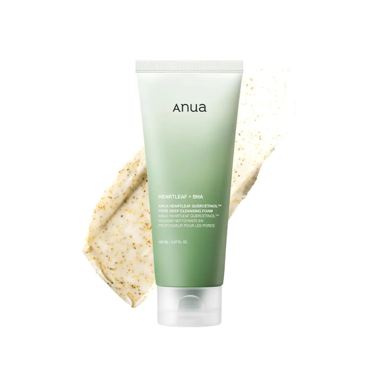 ANUA SKINCARE COREANO HEARTLEAF QUERCETINOL ESPUMA DE LIMPIEZA FACIAL X150