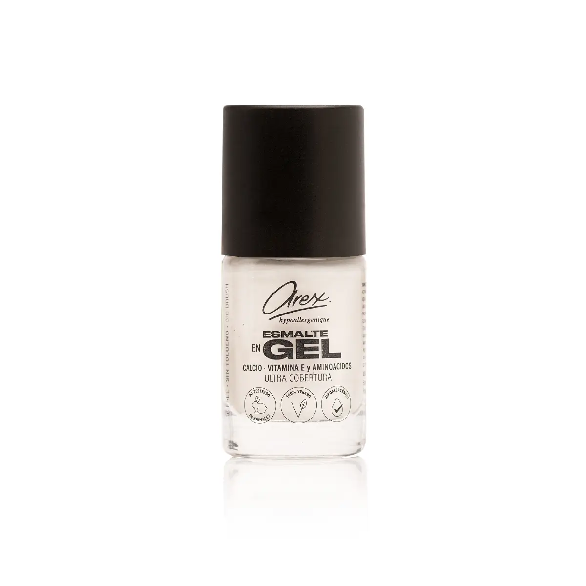 AREX ESMALTE GEL 304 BLANCO PERLADO