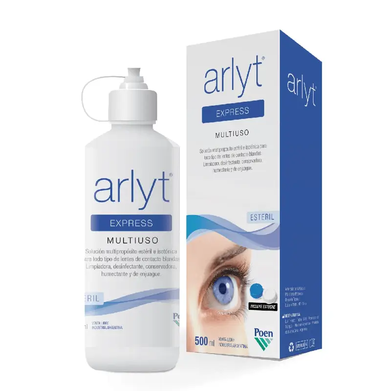ARLYT EXPRESS SOLUCIÓN MULTIUSO LENTES X 500 ML