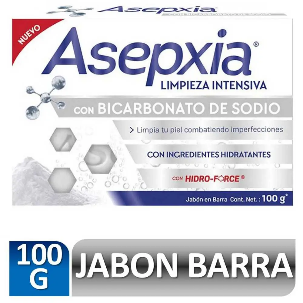 ASEPXIA JABON BICARBONATO X100
