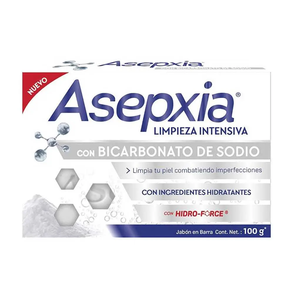 ASEPXIA JABON BICARBONATO X100