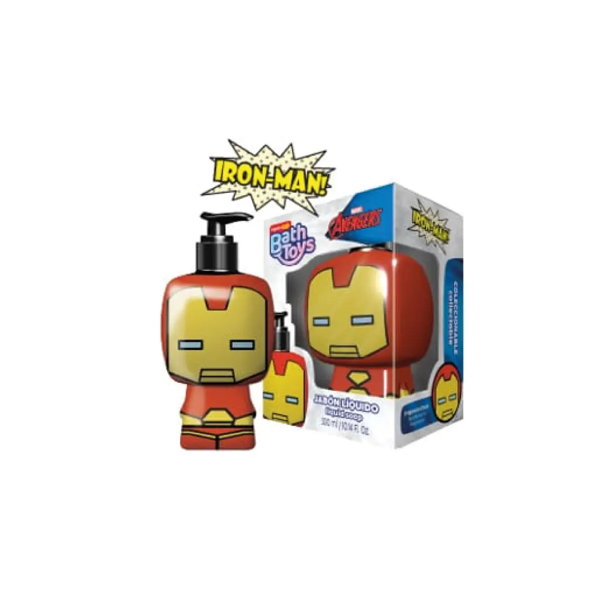 AVENGERS JABON LIQUIDO BATH TOYS X300ML