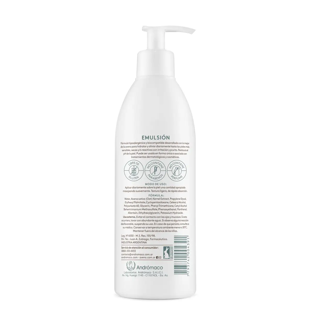AVENO EMULSION X400ML 