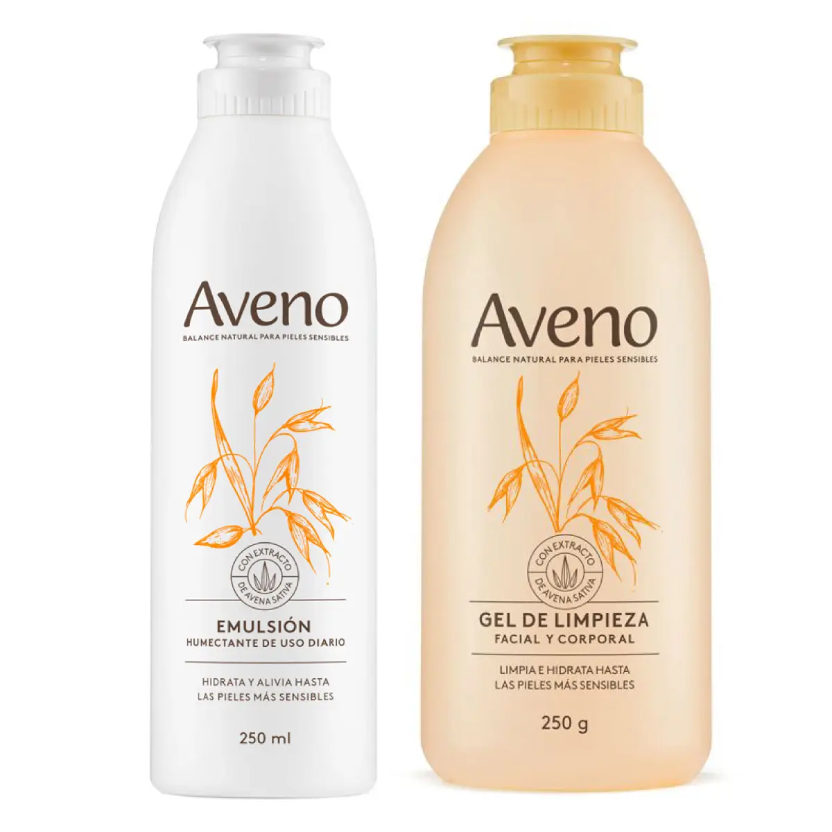 AVENO KIT BASICO FACIAL Y CORPORAL 