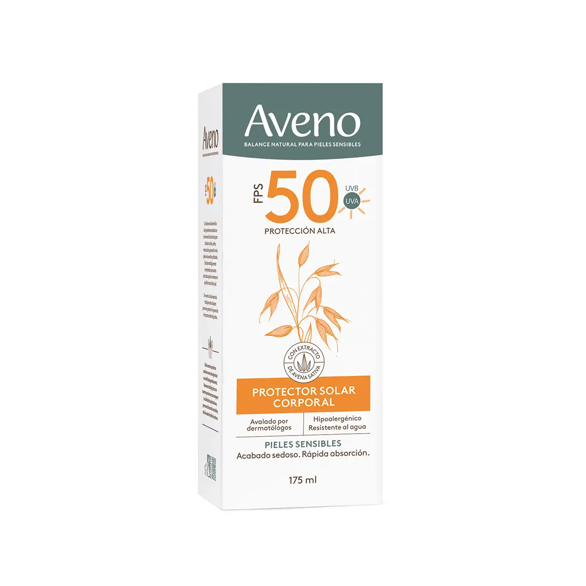 AVENO PROTECTOR SOLAR CORPORAL F50 x 175ML