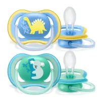 AVENT CHUPETE ULTRA AIR +18M (KOALA/DINO) 