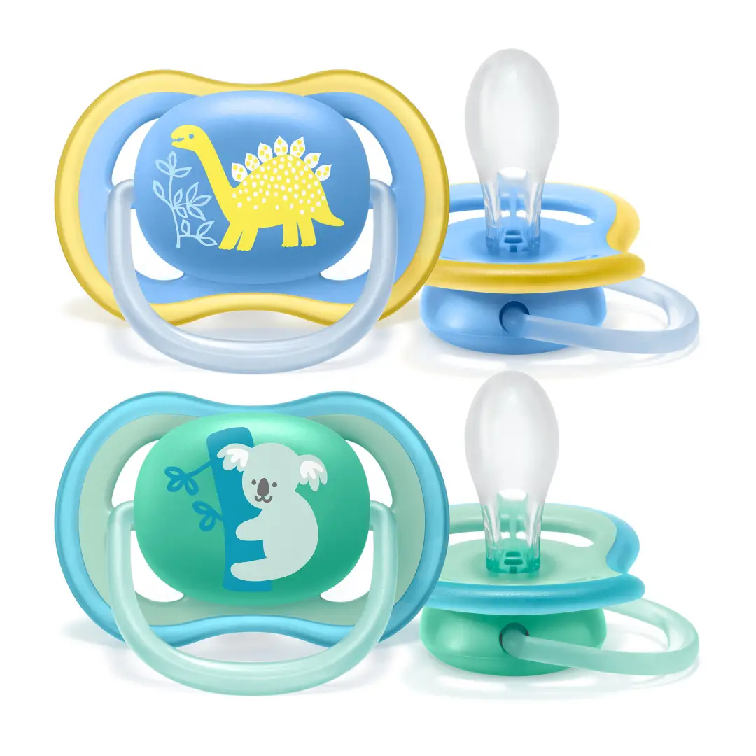 AVENT CHUPETE ULTRA AIR +18M (KOALA/DINO) 