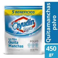 AYUDIN QUITAMANCHAS BLANCOS X450 POLVO 