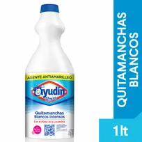AYUDIN QUITAMANCHAS BOTELLA X1L. BLANCO INTENSO