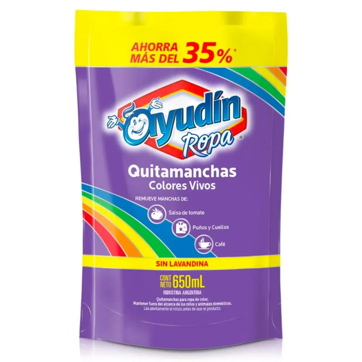 AYUDIN QUITAMANCHAS X650 COLORES VIVOS DP 