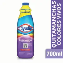 AYUDIN QUITAMANCHAS X700 COLORES VIVOS BOTELLA