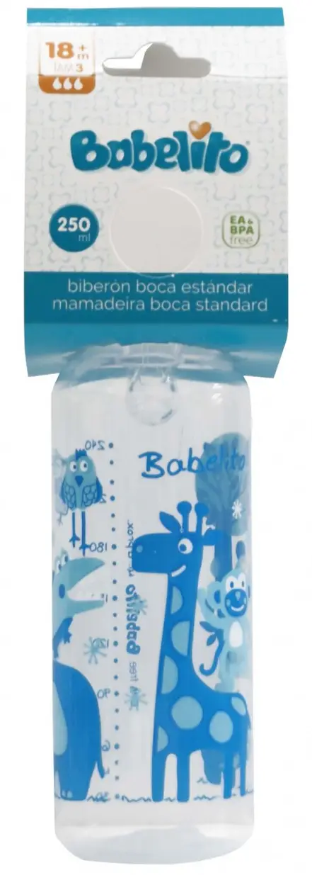 BABELITO MAMADERA TETINA SILICONA JUNGLA TALLE 3 