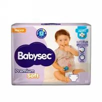 BABYSEC PAÑALES PREMIUM SOFT G X8U