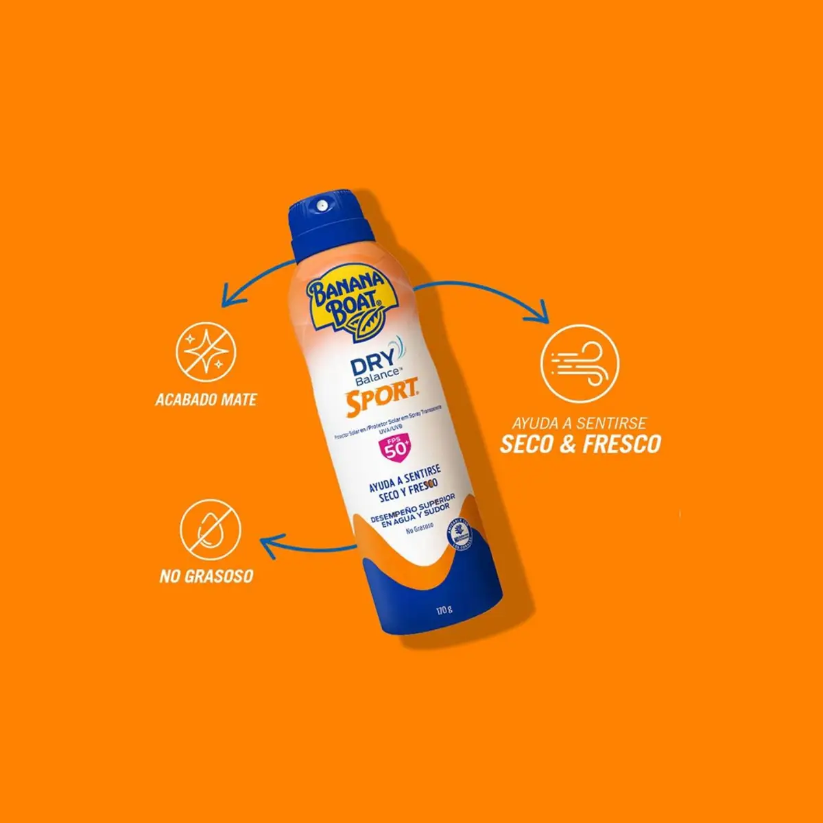 BANANA BOAT PROTECTOR DRY BALANCE SPORT SPRAY X180