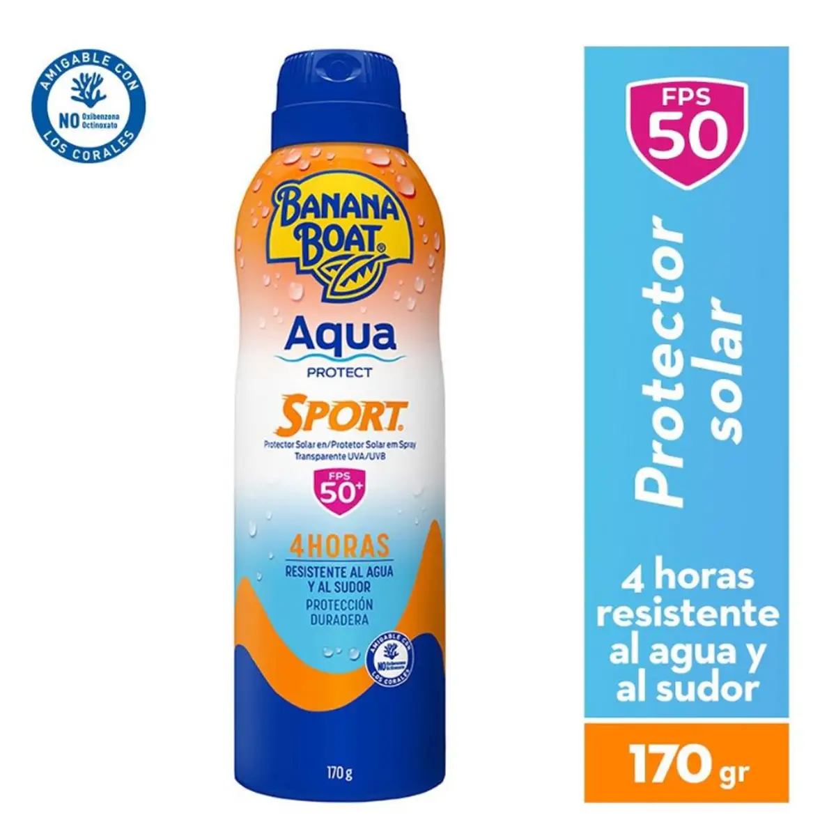 BANANA BOAT PROTECTOR SPORT AQUA PROTECT FPS 50 X170 ML