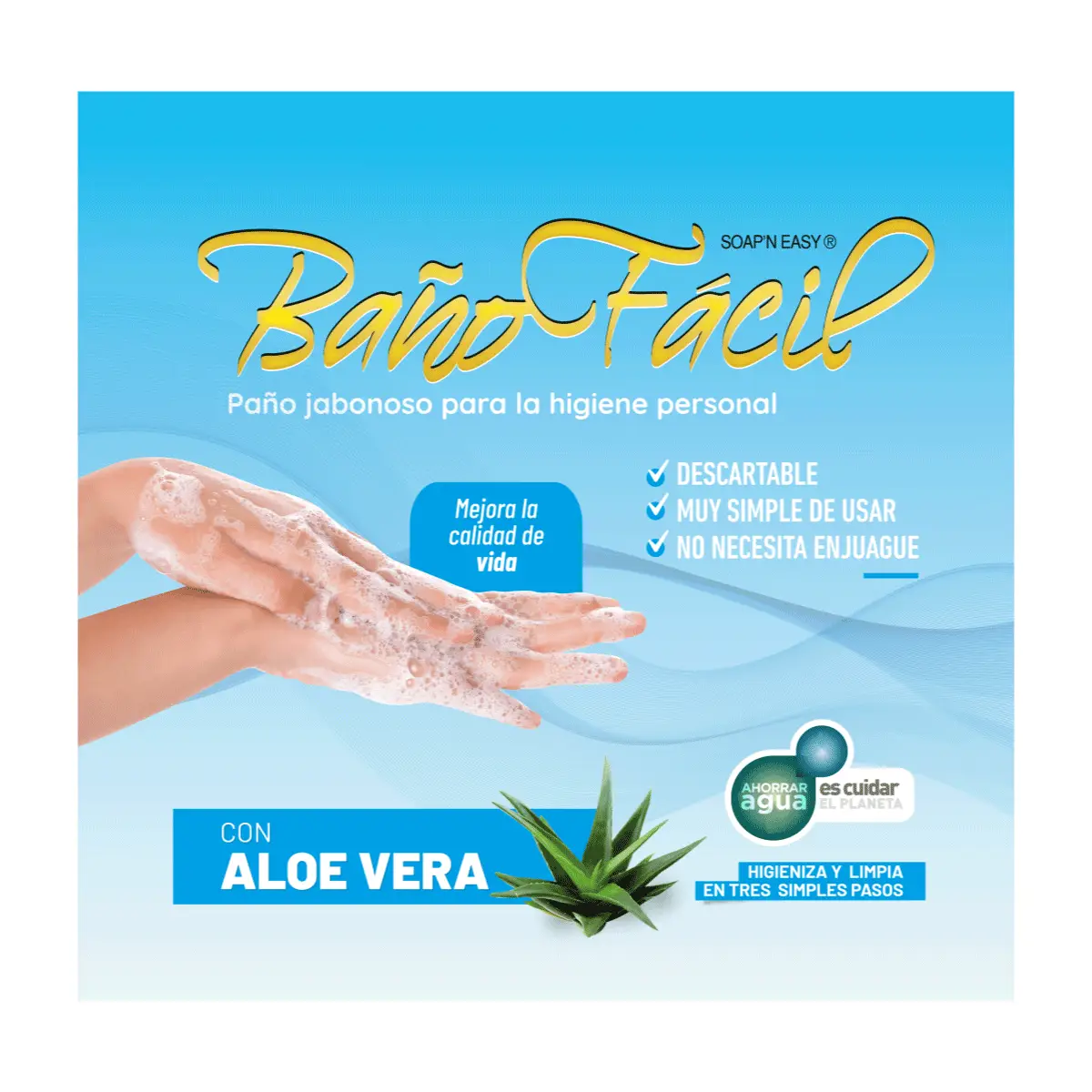 BAÑO FACIL ALOE VERA 