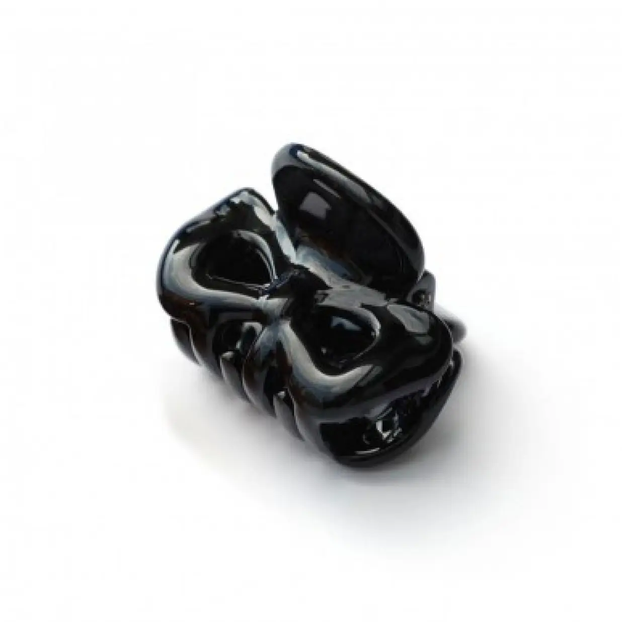 BASICARE BROCHE MINI FLOR NEGRO 3243
