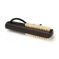 BASICARE CEPILLO DE BAMBOO PARA UÑAS DOBLE CON MANGO 