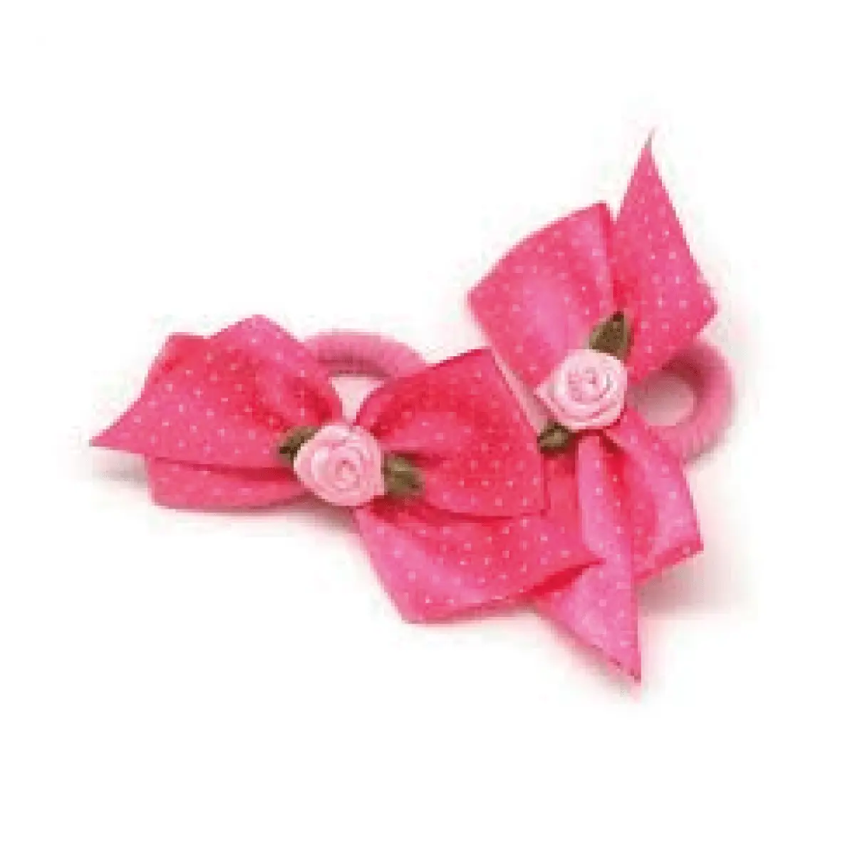 BASICARE COLITA PELO MOÑO ROSA PACK X2