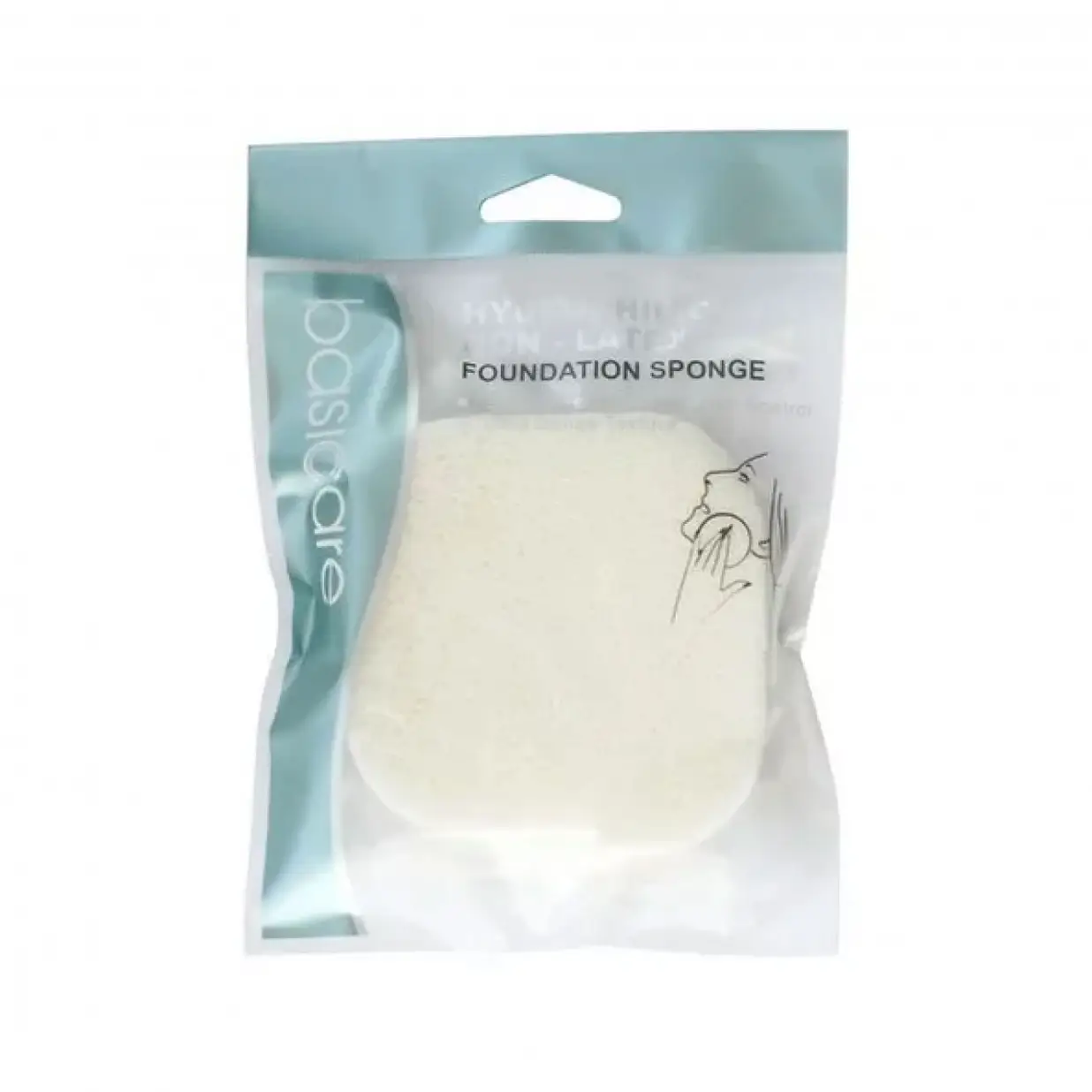 BASICARE ESPONJA DE MAQUILLAJE NO LATEX 