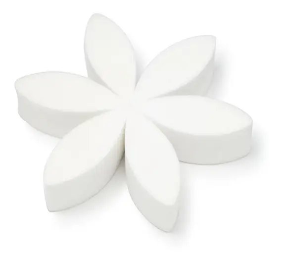 BASICARE ESPONJA PARA MAQUILLAJE FORMA FLOR 1735