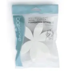 BASICARE ESPONJA PARA MAQUILLAJE FORMA FLOR 1735