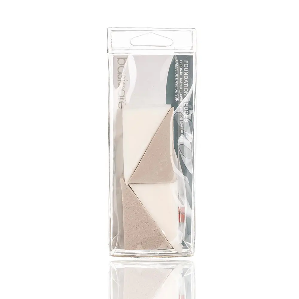 BASICARE ESPONJAS TRIANGULARES PARA MAQUILLAJE 1044 