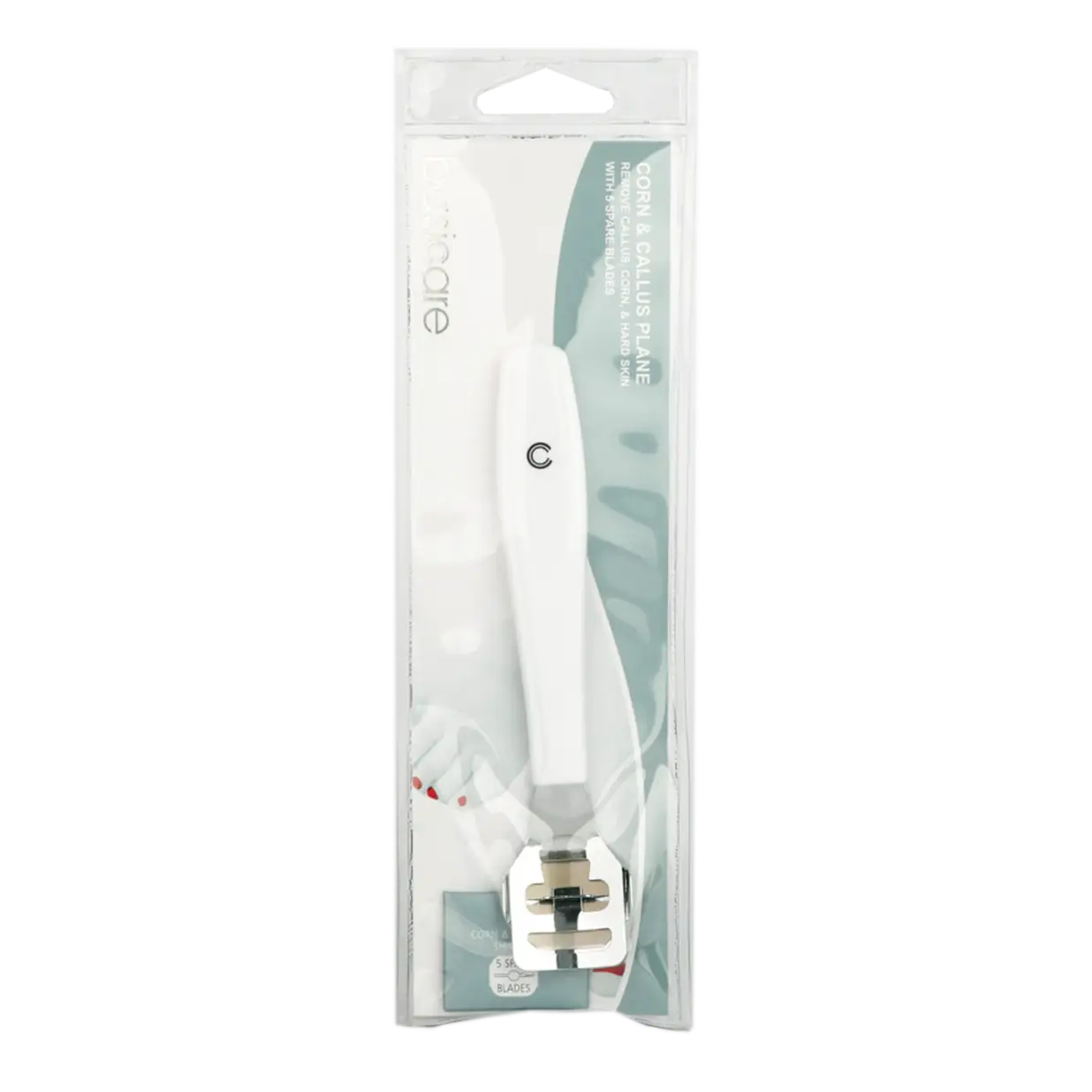 BASICARE GARLOPIN BISTURÍ PARA CALLOS CON 5 REPUESTOS 