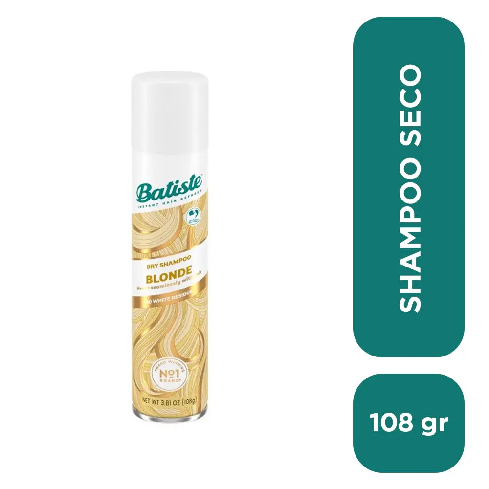 BATISTE SHAMPOO SECO LIGHT BLONDE 