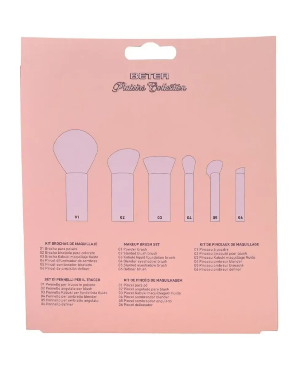 BETER BEAUTY CARE KIT DE BROCHAS PLAIS 