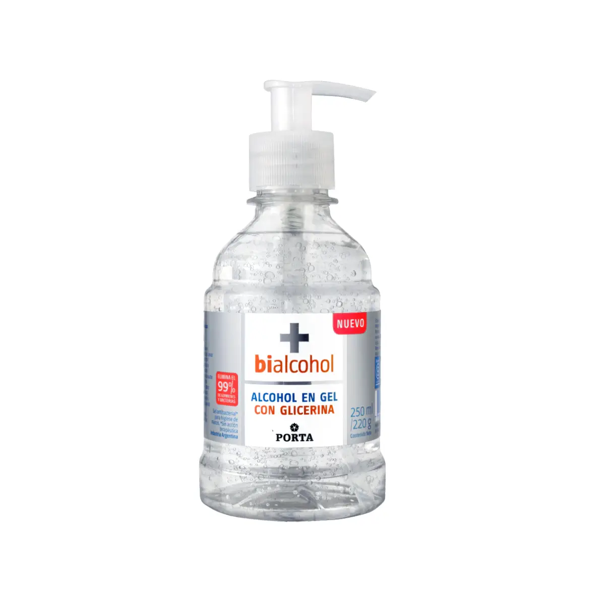 BIALCOHOL ALCOHOL EN GEL X250 GLICERINA