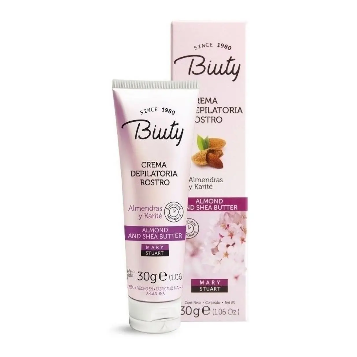 BIUTY CREMA DEPILATORIA PARA ROSTRO X30 g