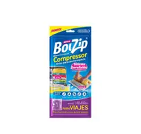 BOLZIP® BOLSAS HERMÉTICAS COMPRESSOR VIAJE MEDIANA