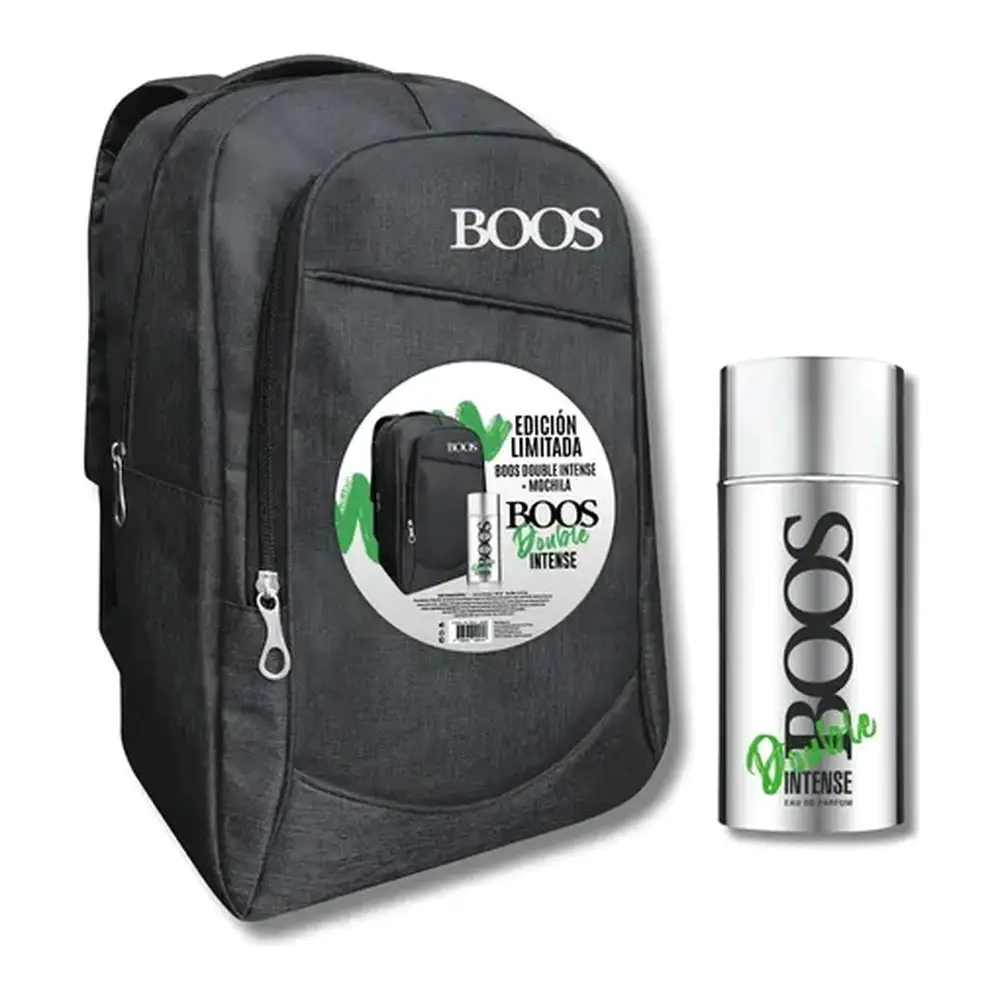 BOOS DOUBLE INTENSE EDP X90ML + MOCHILA