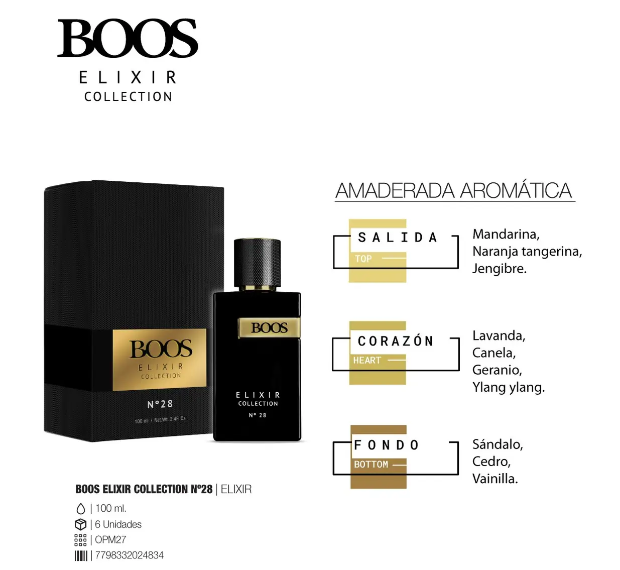 BOOS EDP X100 ELIXIR N28 MEN 