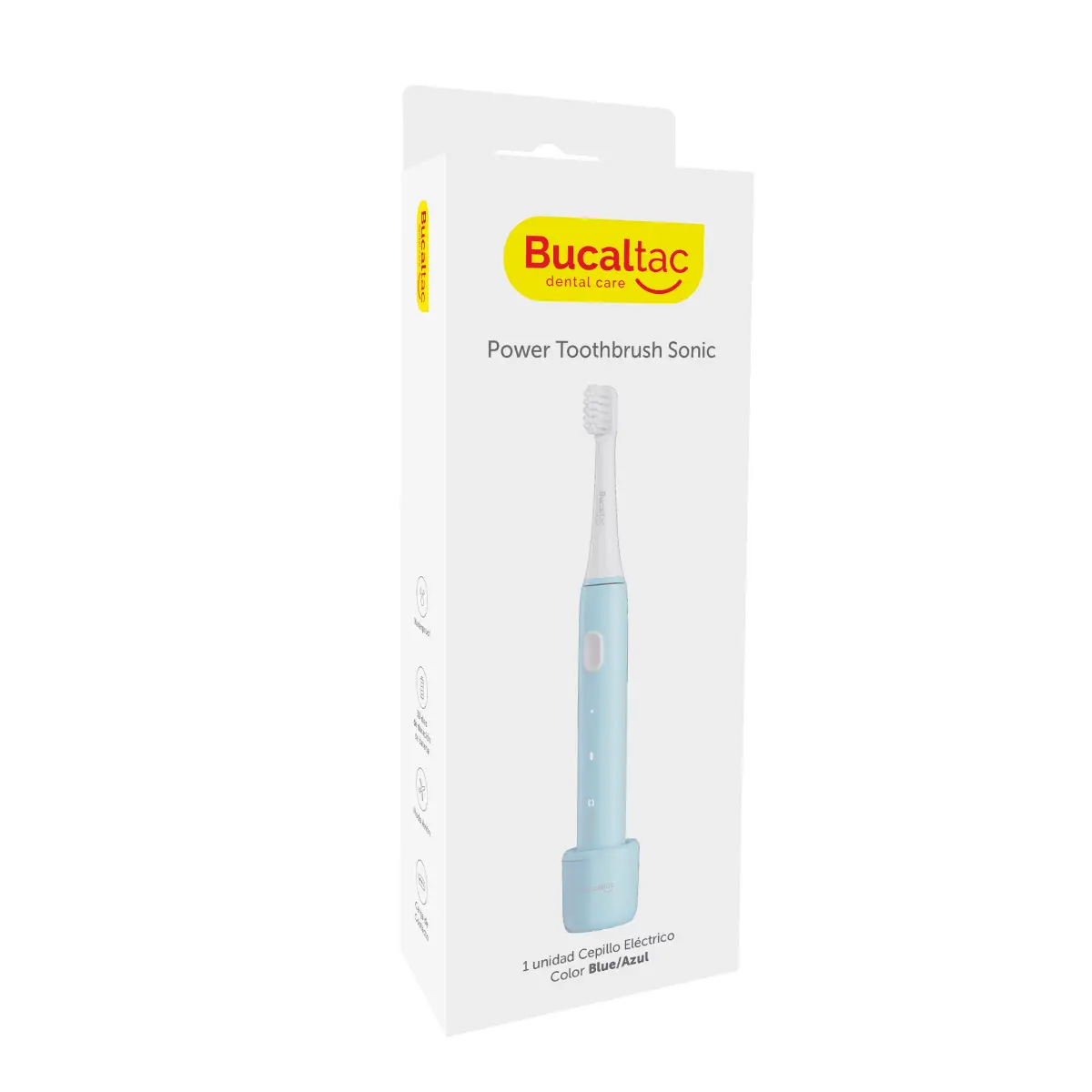 BUCAL TAC CEPILLO DENTAL ELECTRICO SONIC POWER TOOTHBRUSH AZUL 