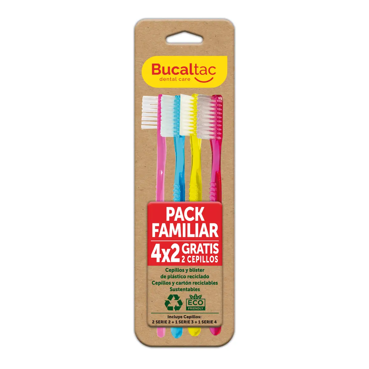 BUCAL TAC PACK FAMILIAR 4X2 