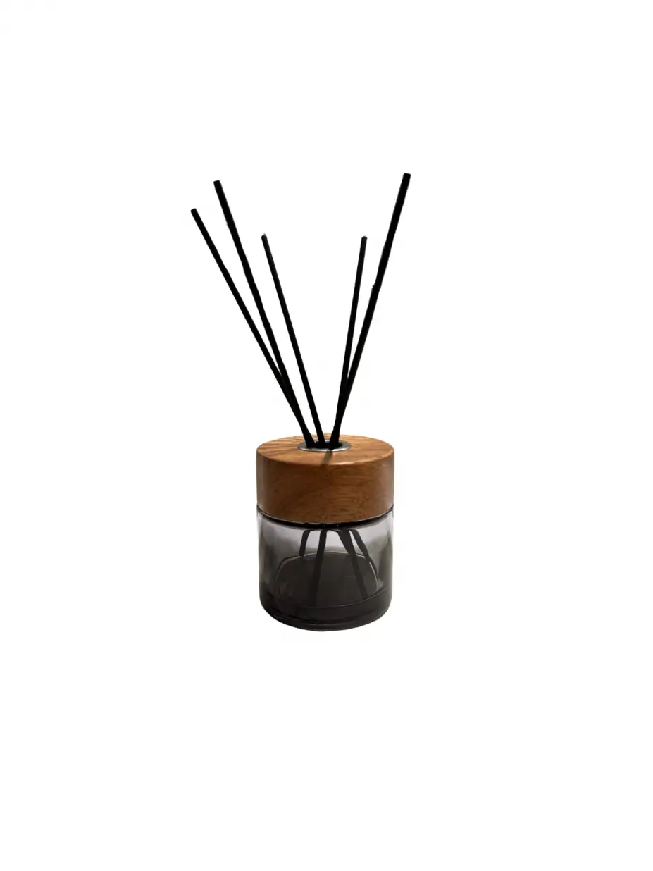 BUNGUIS DIFUSOR DE AROMA OVAL CON VARILLA NEGRO 