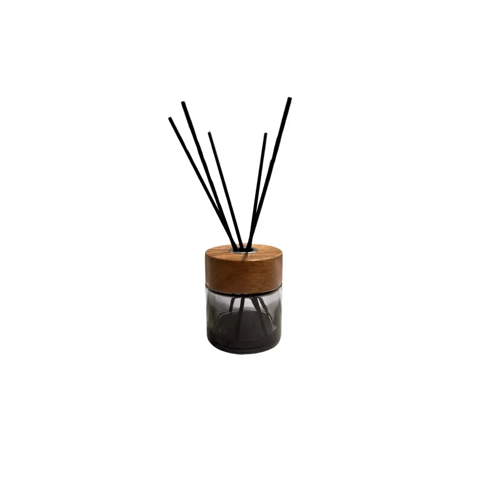 BUNGUIS DIFUSOR DE AROMA OVAL CON VARILLA NEGRO 